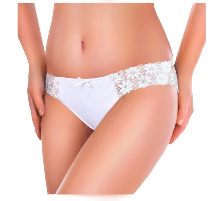 Dámske nohavičky Aura 041 Biela - Ewana