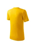 Klasické nové tričko pre deti žlté