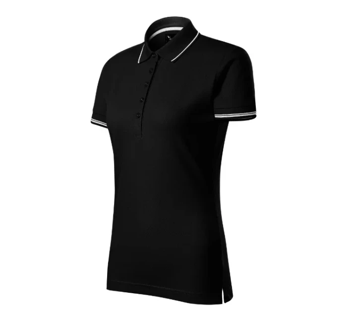 model 20632109 plain polokošile dámská černá - MALFINI, a.s. model 20632109 plain polokošile dámská černá - MALFINI, a.s.