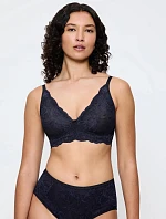 Dámska podprsenka Amourette Charm T N03 dark grey 00JO - TRIUMPH
