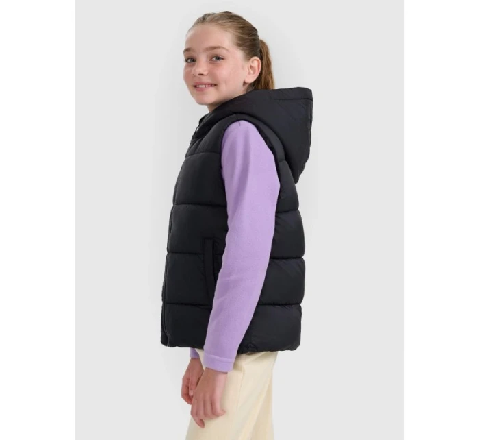 Detské synteticky plnené bez rukávov 4F 4FJRAW25TVJAU331-20S detské Detské synteticky plnené bez rukávov 4F 4FJRAW25TVJAU331-20S detské