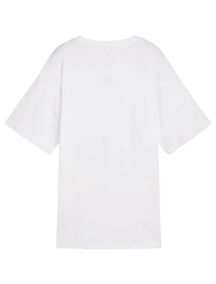 Dámské tričko ESS Relaxed Tee white model 22068556 02 - Puma Dámské tričko ESS Relaxed Tee white model 22068556 02 - Puma
