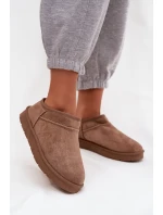 Dámské sněhule s podšívkou tmavě šedé model 21747643 - Boto Dámské sněhule s podšívkou tmavě šedé model 21747643 - Boto