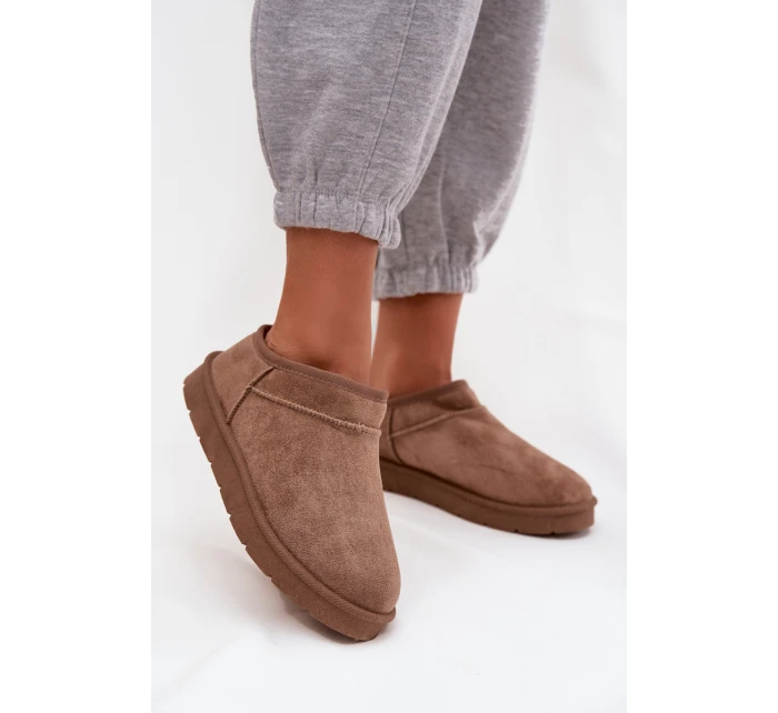 Dámské sněhule s podšívkou tmavě šedé model 21747643 - Boto Dámské sněhule s podšívkou tmavě šedé model 21747643 - Boto