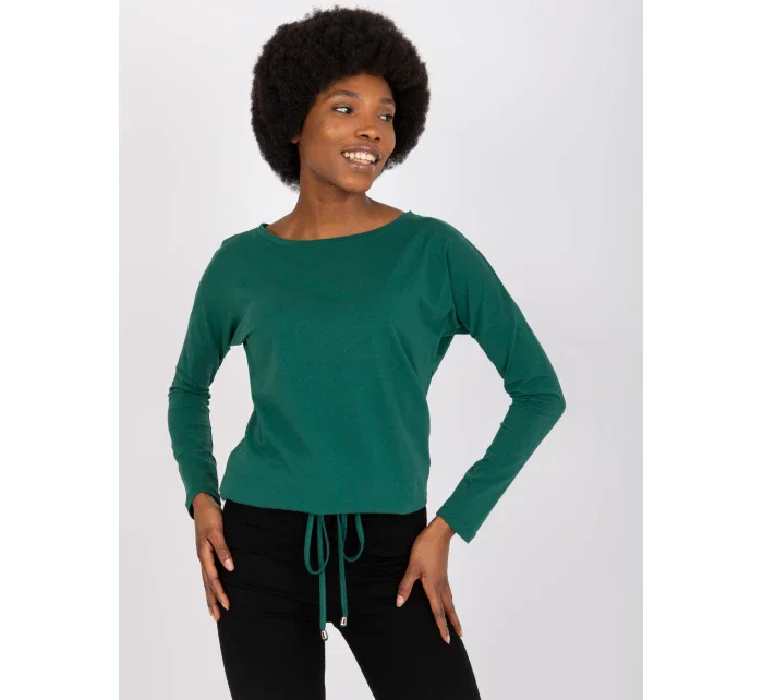 Blúzka RV BZ 5122.05P tmavo zelená