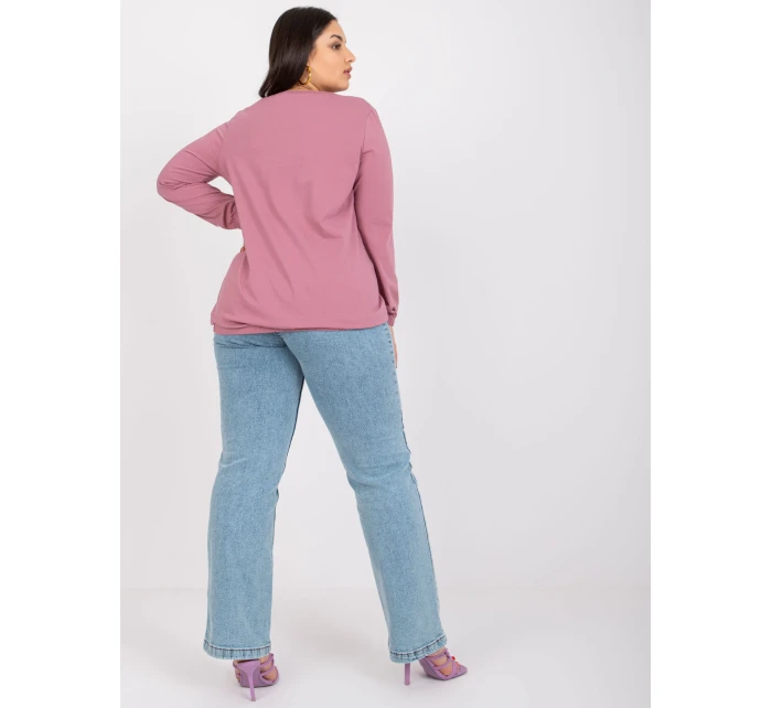 Blúzka RV BZ 6332.53P tmavo ružová