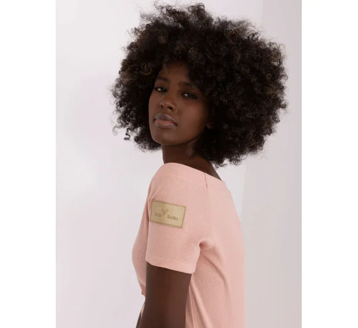 Bluzka TW BZ model 18730005 jasny różowy - FPrice Bluzka TW BZ model 18730005 jasny różowy - FPrice