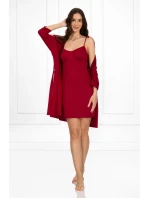 Tričko model 18345387 Wine - Momenti Per Me Tričko model 18345387 Wine - Momenti Per Me