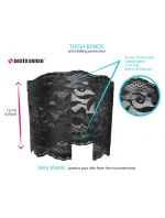 Čipkované pásy na stehná - Sesto Senso