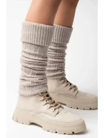 Dámske vlnené legíny 095 Beige - Steven Dámske vlnené legíny 095 Beige - Steven