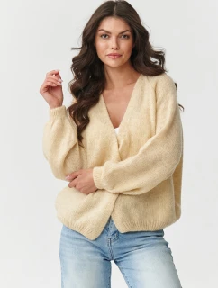 Sveter na gombíky model 217372 Makadamia