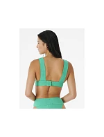 Plavková podprsenka RIP CURL Premium Surf Deep V zelená