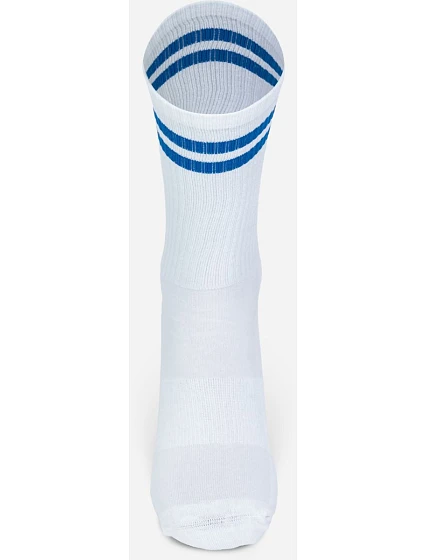 Mr. Socks L 05004 Tenisové ponožky „Basic“ 88.5004 biele/modré Mr. Socks L 05004 Tenisové ponožky „Basic“ 88.5004 biele/modré