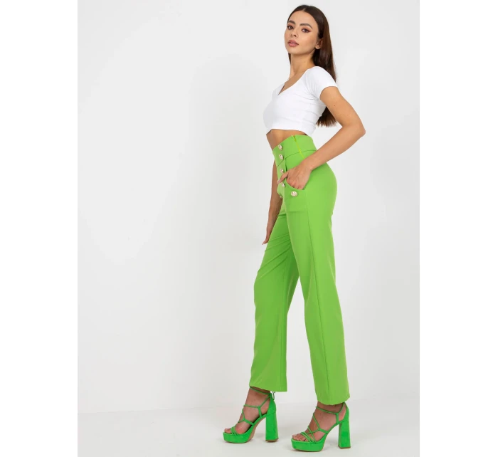 DHJ kalhoty SP model 17408000 světle zelená - FPrice