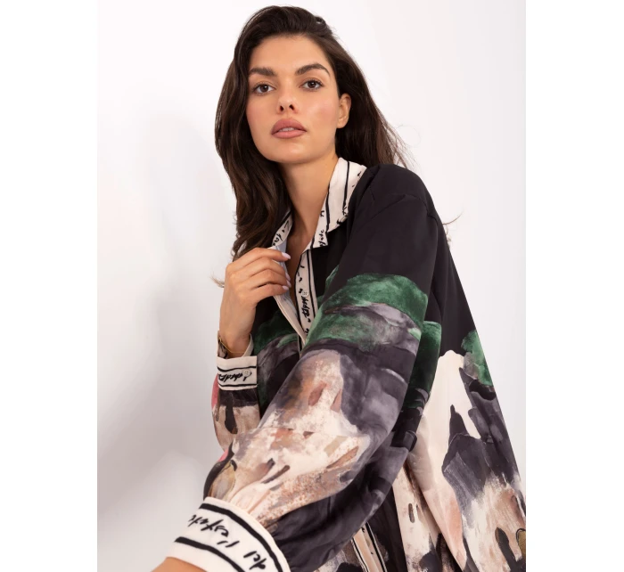 Košeľa IT KS 18729.12 čierna Košeľa IT KS 18729.12 čierna