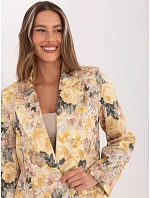 Marynarka IT MA model 22074616 żółty - FPrice Marynarka IT MA model 22074616 żółty - FPrice