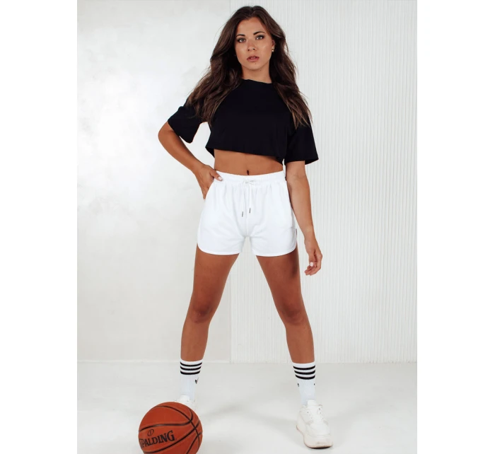 Dámské tepláky GO SPORT bílé Dstreet SY0409