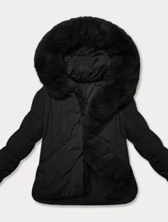 Čierna prechodná puzdrová bunda J Style (16M9179-392)