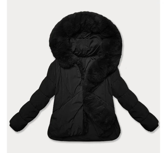 Čierna prechodná puzdrová bunda J Style (16M9179-392) Čierna prechodná puzdrová bunda J Style (16M9179-392)