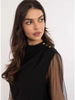 Bluzka MI BZ model 20619240 czarny - FPrice Bluzka MI BZ model 20619240 czarny - FPrice