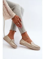 Dámske mokasíny Złote Ranica