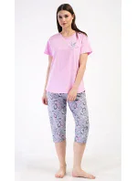 Dámske capri pyžamo Miana
