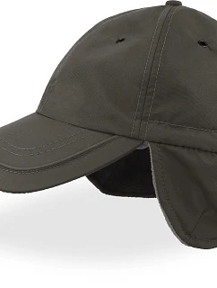 6 panelová kšiltovka s ochranou uší dark grey model 22479572 - Atlantis Headwear