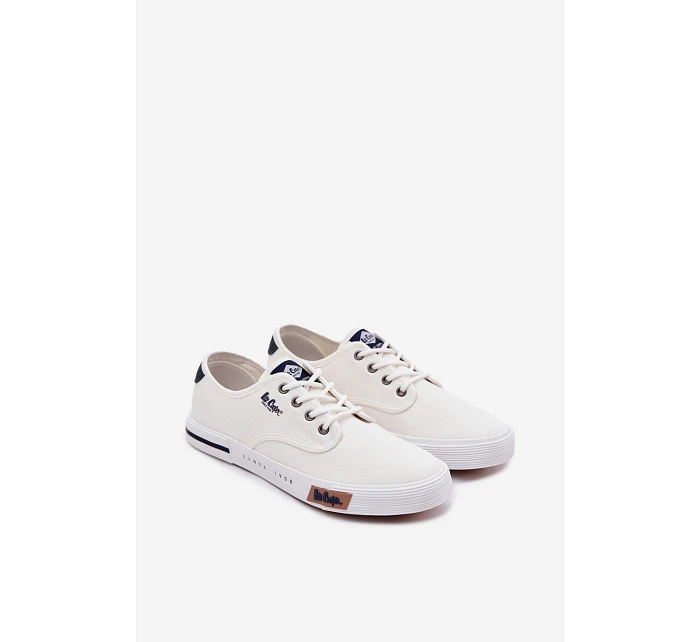 Pánské Tenisky model 22101688 Bílé - Lee Cooper Pánské Tenisky model 22101688 Bílé - Lee Cooper