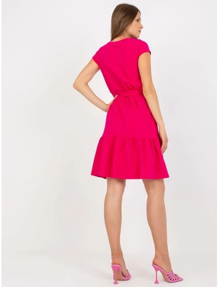 Dámske šaty RV SK 8048 fuchsiové Dámske šaty RV SK 8048 fuchsiové
