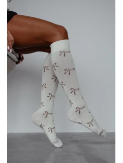 Dámske podkolienky s motýlikmi 0248.016