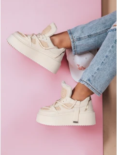 Dámské tenisky na vysoké platformě  Dstreet model 21984943 - FashionStreet