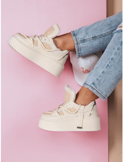 Dámské tenisky na vysoké platformě  Dstreet model 21984943 - FashionStreet