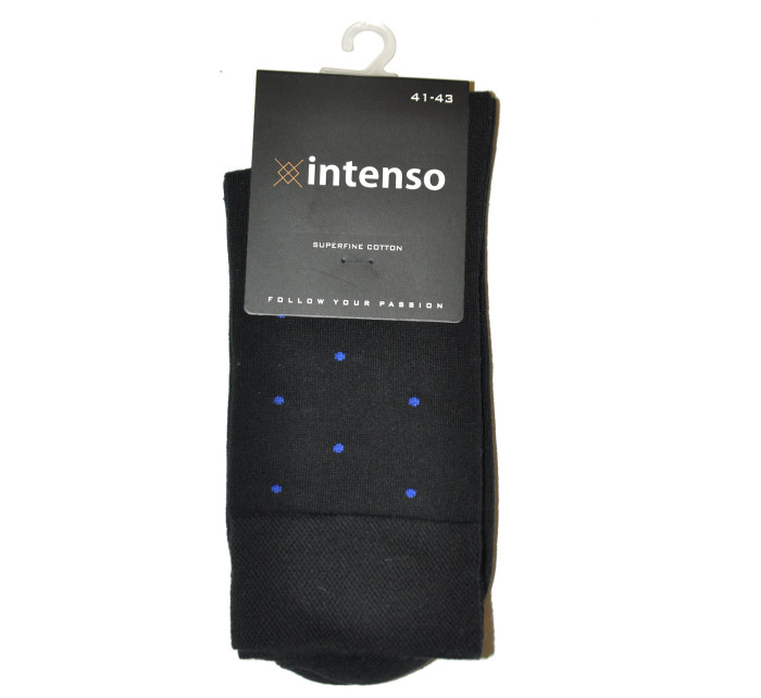 Pánske vzorované ponožky Intenso Superfine 1955