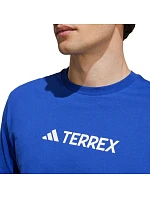 Pánske tričko adidas Terrex Classic Logo blue JF9146