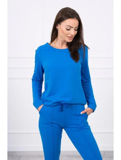 model 18744795 modrá tepláková souprava - K-Fashion model 18744795 modrá tepláková souprava - K-Fashion