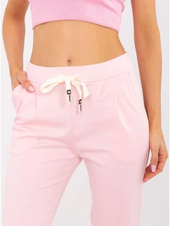 Nohavice DHJ SP 9283.83P svetloružové