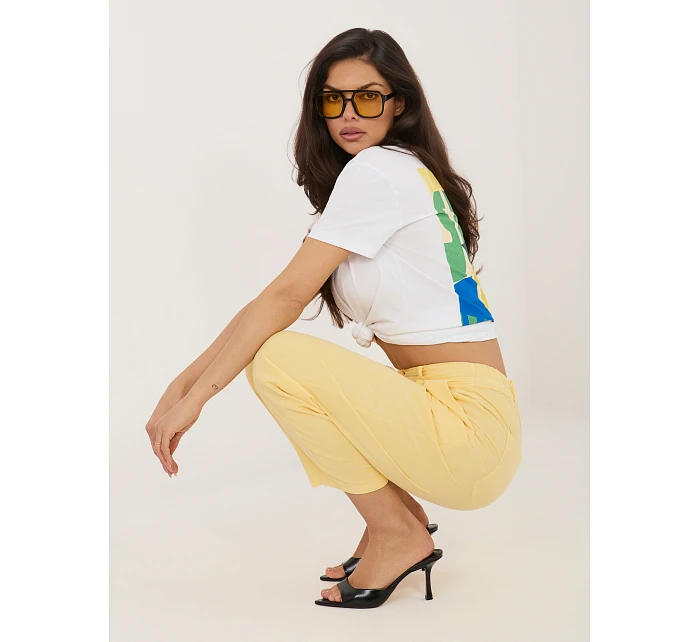 IT nohavice SP FL8916 1.60 svetložltá