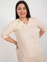 Blúzka LK BZ 506692.32 broskýň