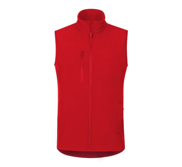 Trail pánska softshellová vesta červená