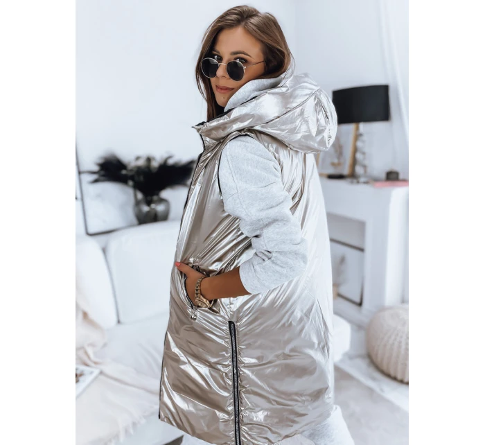 Dámská prošívaná oboustranná vesta černá Dstreet model 21965992 - FashionStreet