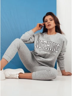 Dámska tepláková súprava NOTHING light grey FashionStreet AY0761