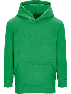 SOL'S Condor Kids Detská mikina s kapucňou 25.4238 kelly green