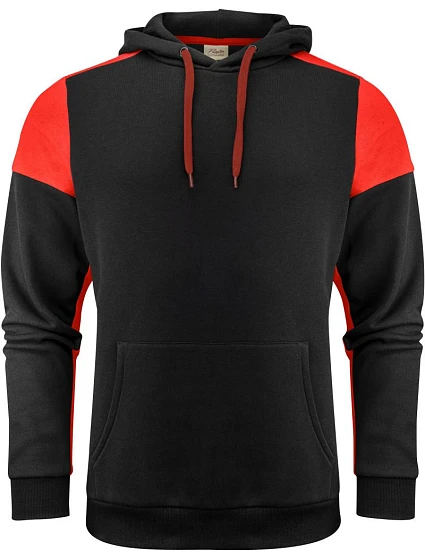 Printer Prime Hoodie Mikina s kapucňou 61.2070 čierna/červená Printer Prime Hoodie Mikina s kapucňou 61.2070 čierna/červená