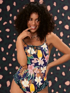 Style jednodílné plavky deep lagoon  model 21159689 - RosaFaia