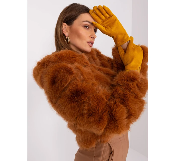 Rukavice AT RK 239507.26P tmavo žltá