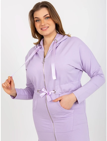 Dámská mikina EM BL HW 20 model 18025697 světle fialová - FPrice Dámská mikina EM BL HW 20 model 18025697 světle fialová - FPrice