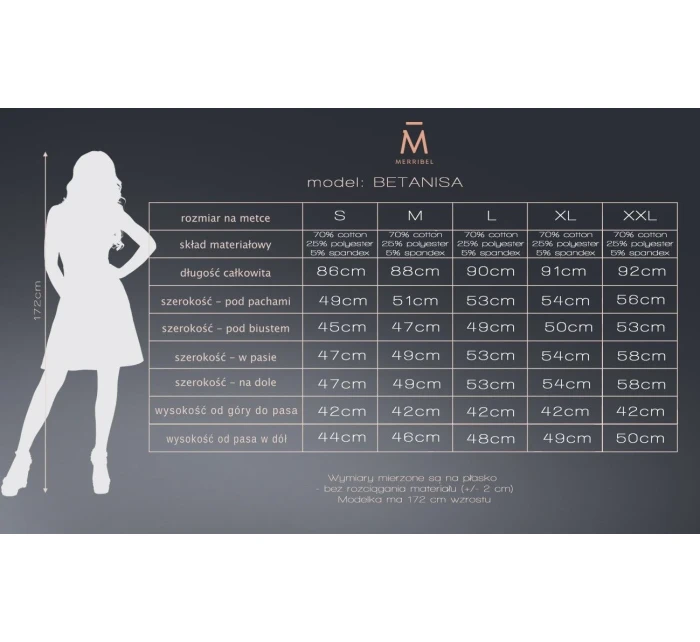 Betanisa Červené šaty - Merribel