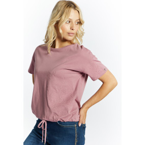 Dámske bavlnené tričko Monnari pink