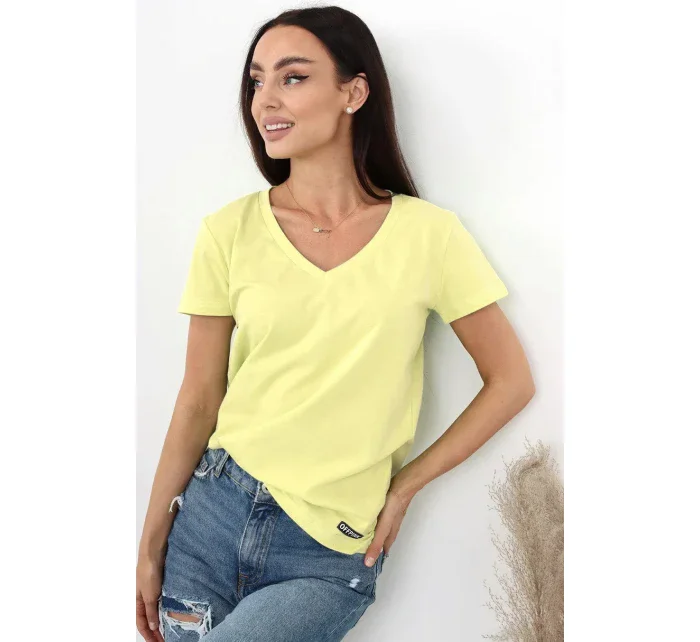 Dámská halenka s krátkým rukávem Dámská halenka s krátkým rukávem