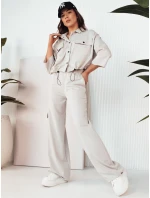 Dámská souprava beige Dstreet model 21975290 - FashionStreet Dámská souprava beige Dstreet model 21975290 - FashionStreet